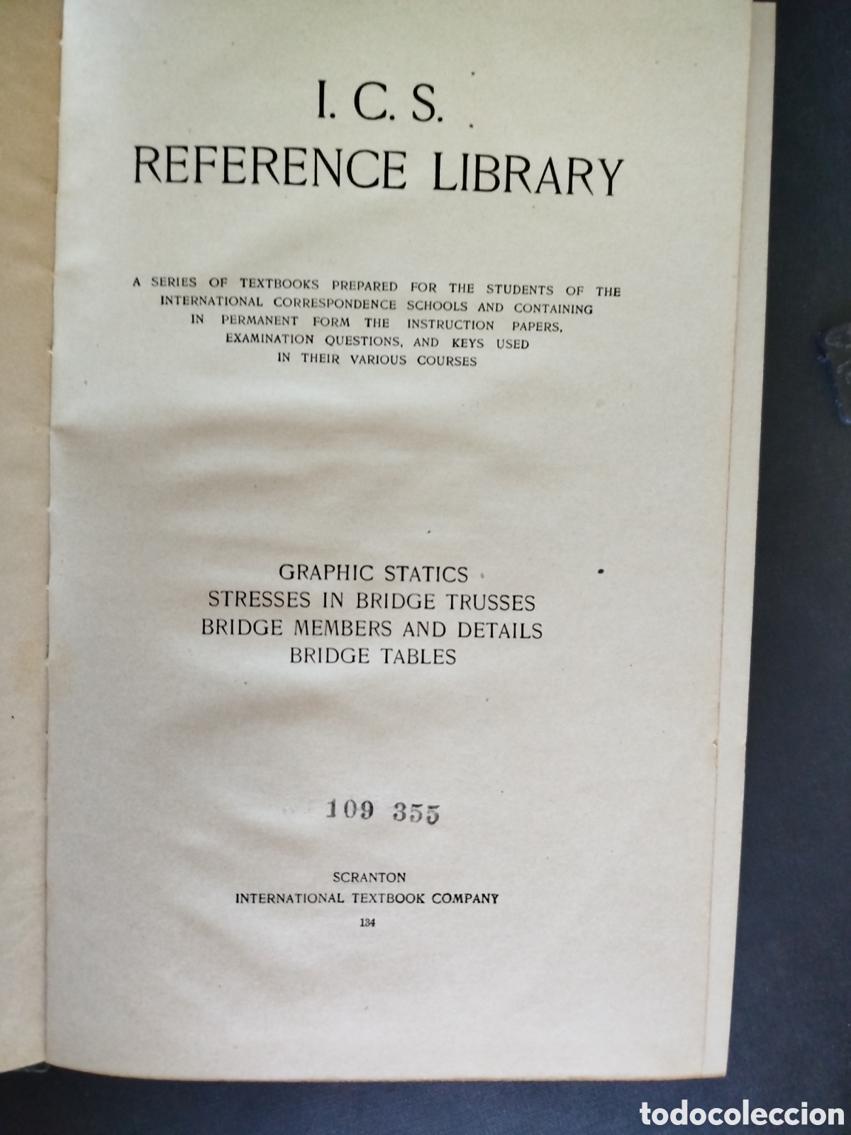 Libros antiguos: I.C.S. REFERENCE LIBRARY. - Foto 8