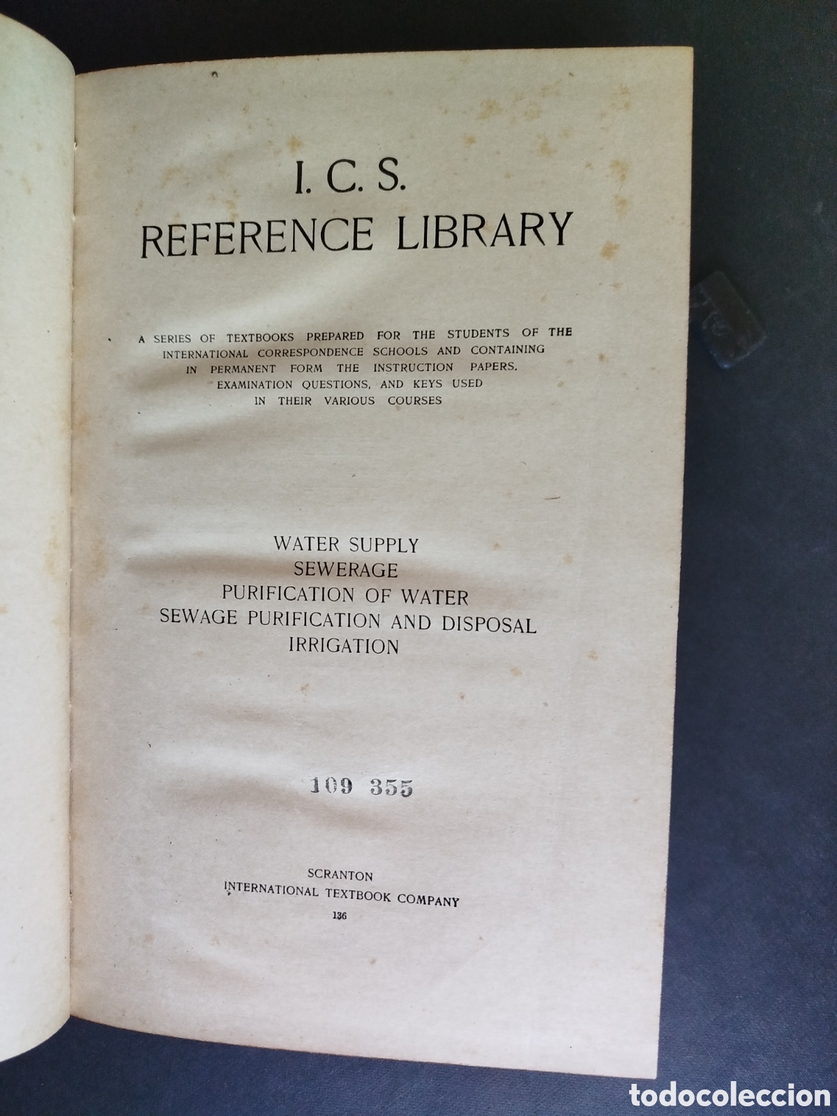 Libros antiguos: I.C.S. REFERENCE LIBRARY. - Foto 10