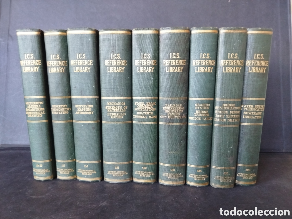 Libros antiguos: I.C.S. REFERENCE LIBRARY. - Foto 1