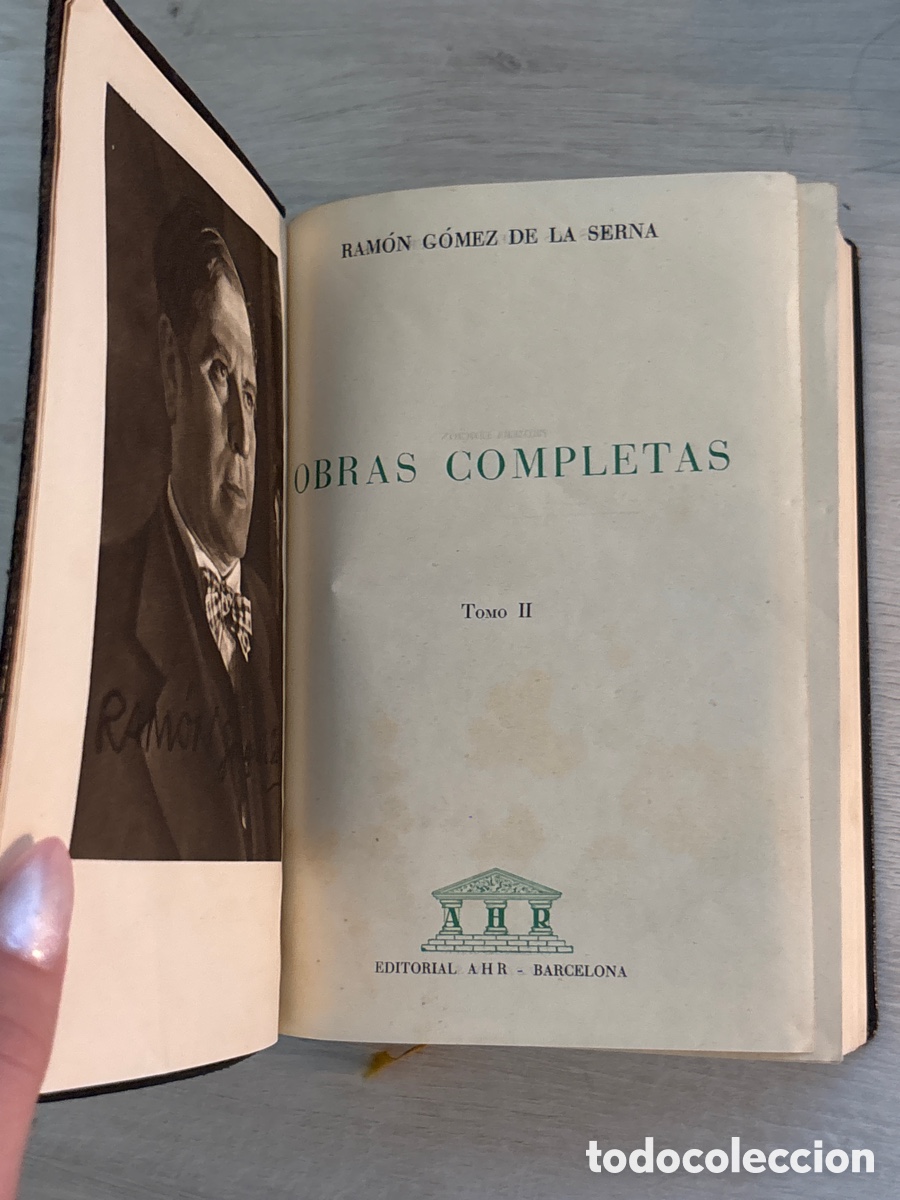 Libros antiguos: G&oacute;mez de la Serna- Tom&aacute;s completas Vol ll - Foto 2