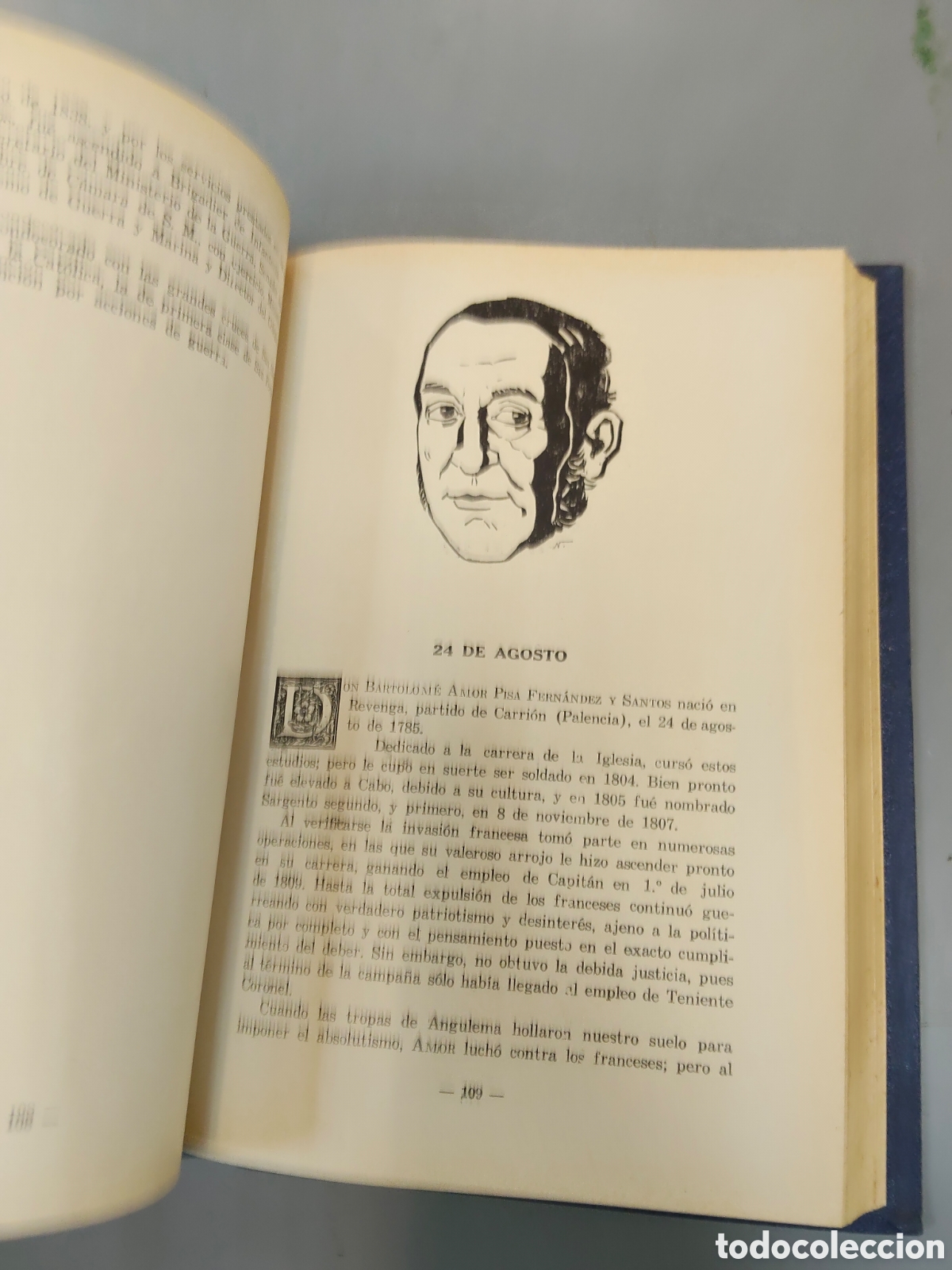 Libros antiguos: Calendario Efemerico de Ejercito y Armada - Foto 6