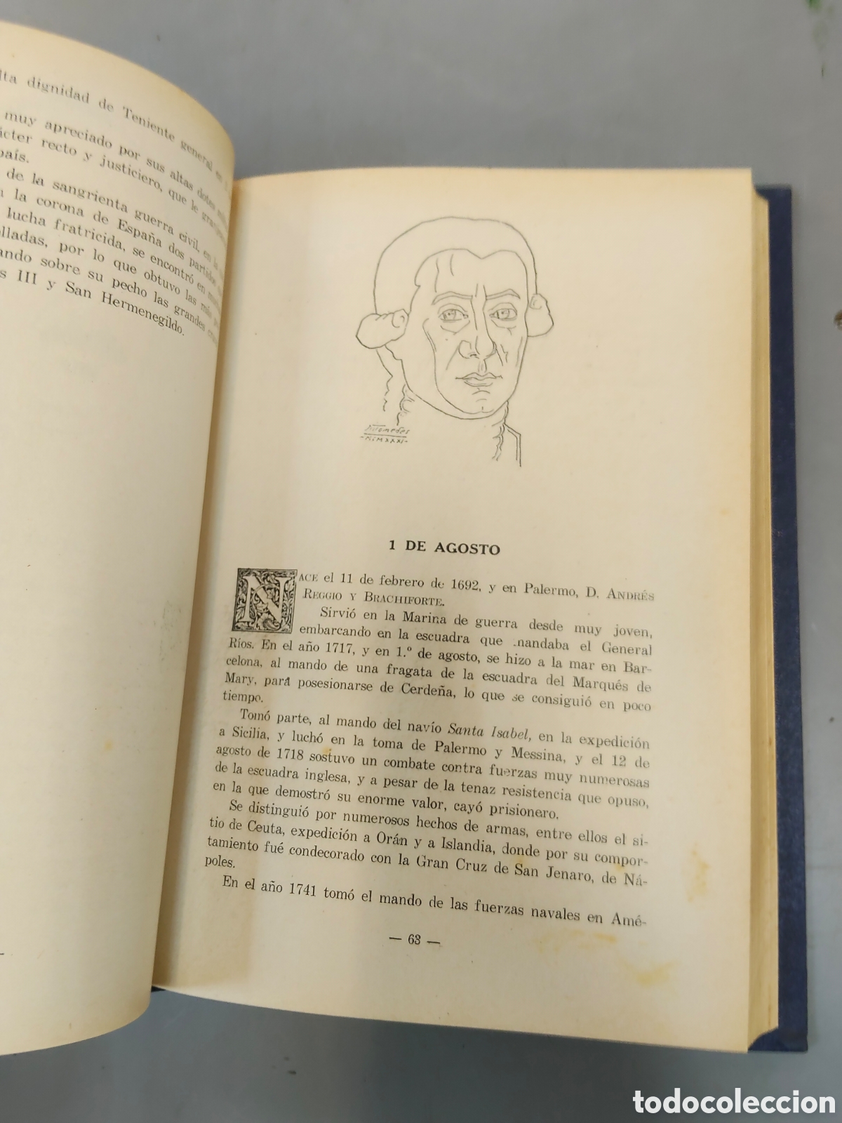 Libros antiguos: Calendario Efemerico de Ejercito y Armada - Foto 7