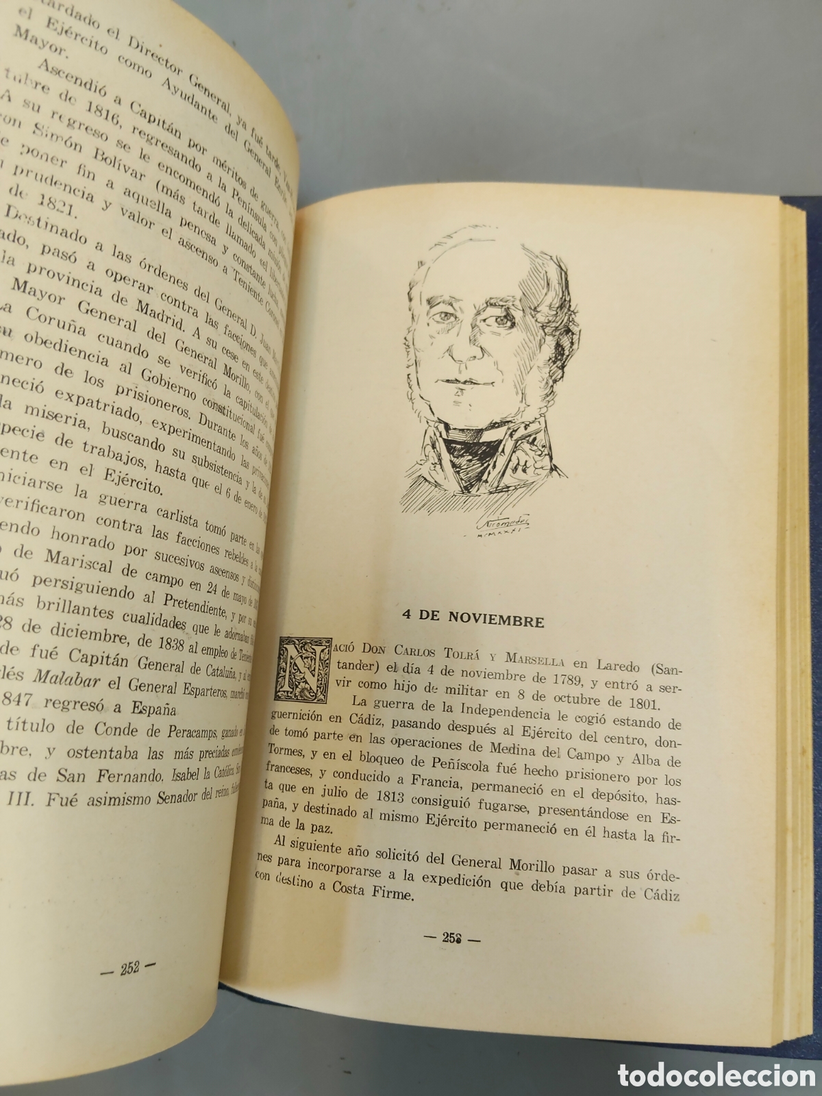 Libros antiguos: Calendario Efemerico de Ejercito y Armada - Foto 10