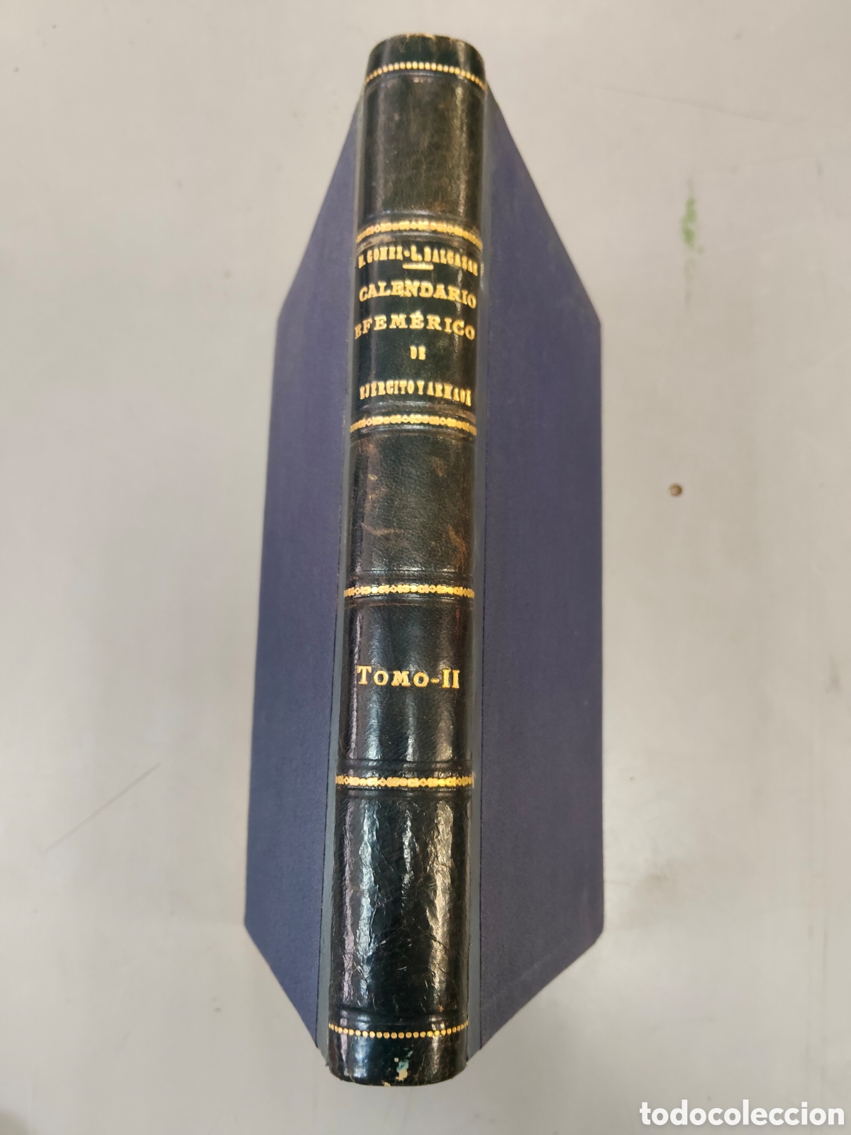 Libros antiguos: Calendario Efemerico de Ejercito y Armada - Foto 1