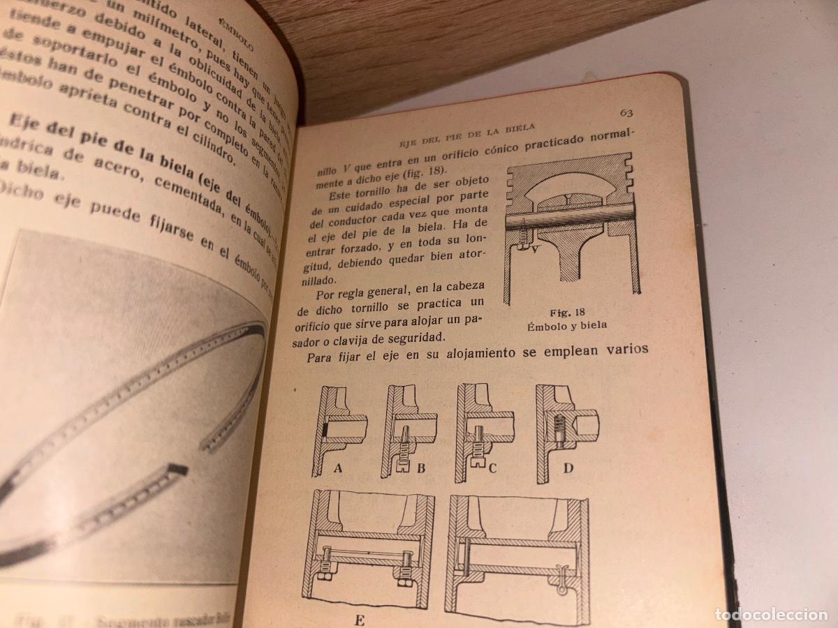 Libros antiguos: El motor de explosion E. Petit Gustavo Gili / 1936 / - Foto 3
