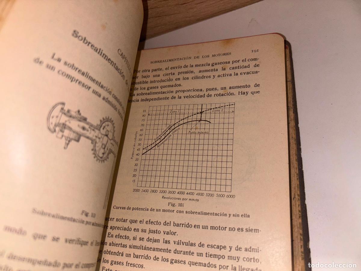 Libros antiguos: El motor de explosion E. Petit Gustavo Gili / 1936 / - Foto 8