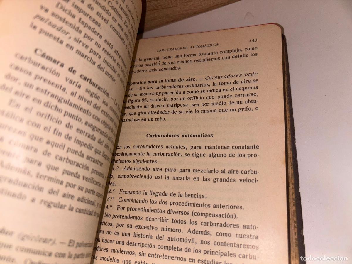 Libros antiguos: El motor de explosion E. Petit Gustavo Gili / 1936 / - Foto 9
