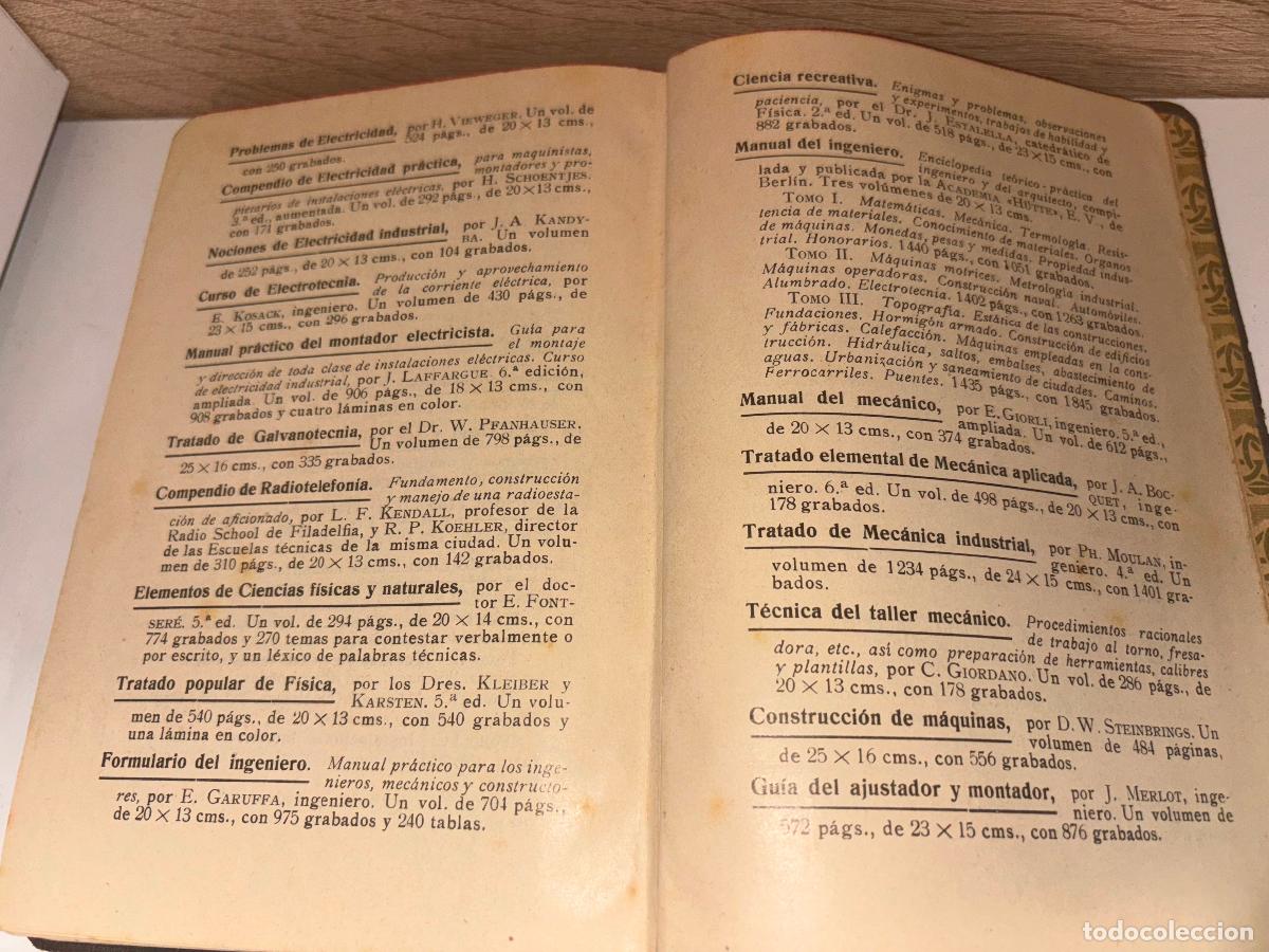 Libros antiguos: El motor de explosion E. Petit Gustavo Gili / 1936 / - Foto 11
