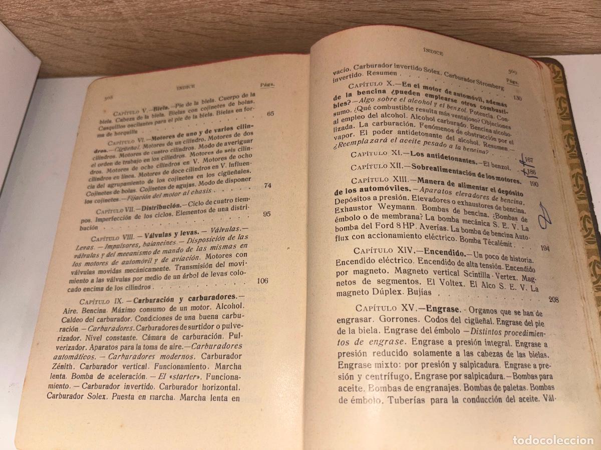 Libros antiguos: El motor de explosion E. Petit Gustavo Gili / 1936 / - Foto 14