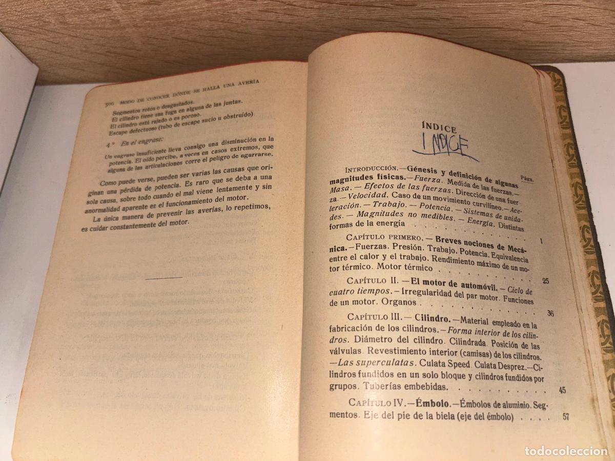 Libros antiguos: El motor de explosion E. Petit Gustavo Gili / 1936 / - Foto 15