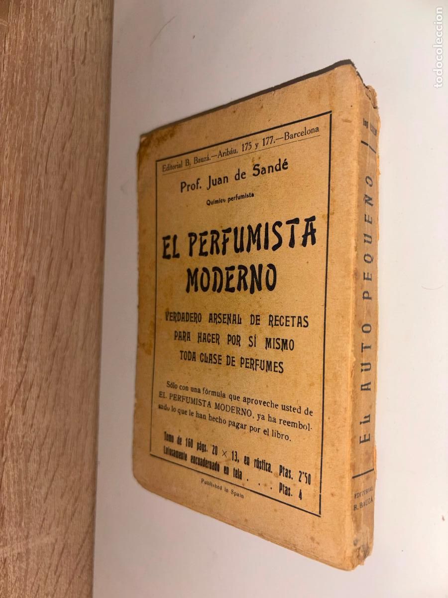 Libros antiguos: EL PERFUMISTA MODERNO.JUAN DE SANDE . EDICI&Oacute;N 1925 - Foto 10