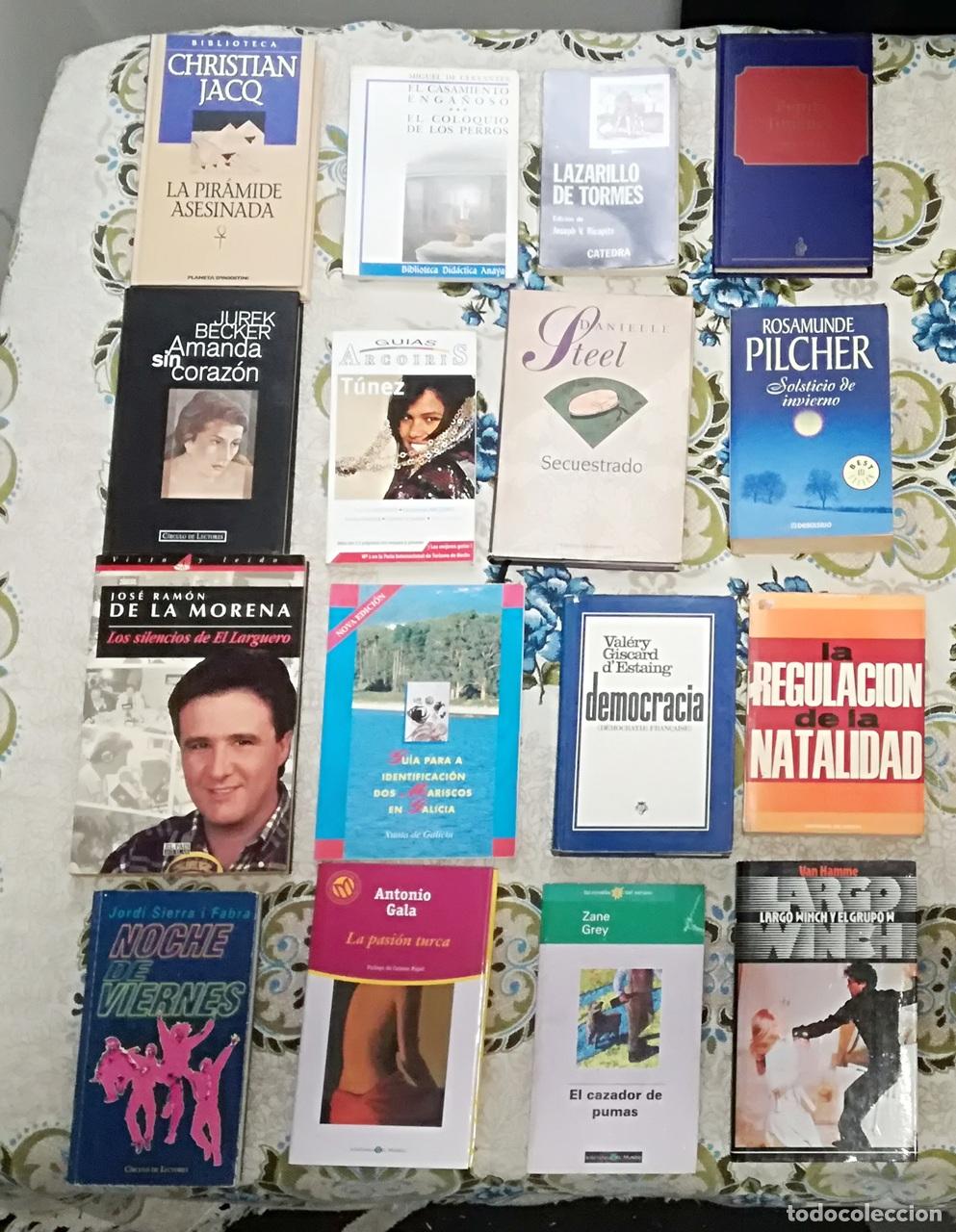 Libros antiguos: Lote de 16 libros variados (Lote 8) - Foto 1