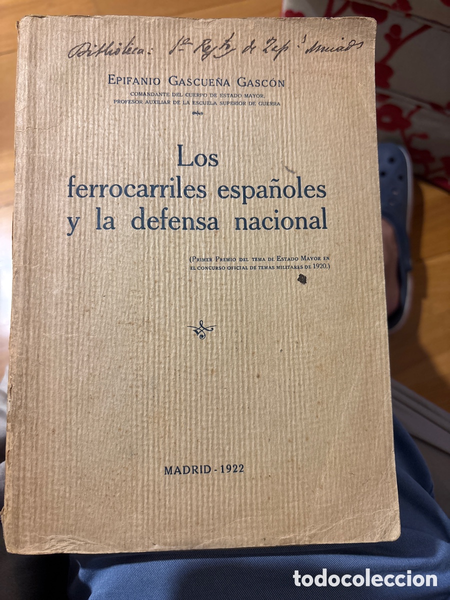 Libros antiguos: Libro del a&ntilde;o 1922 sobre los ferrocarriles espa&ntilde;oles - Foto 1