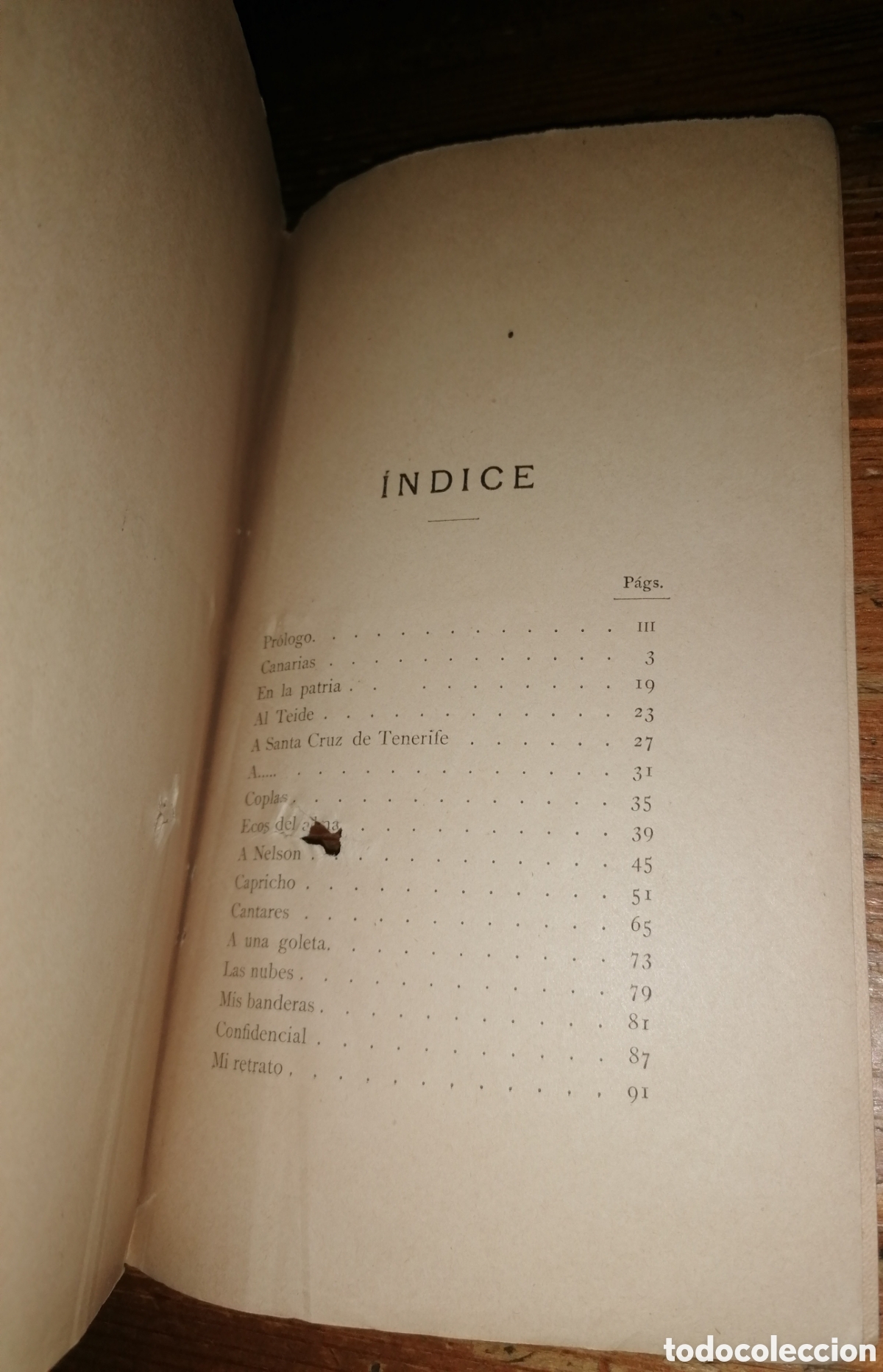 Libros antiguos: MUSA CANARIA - NICOL&Aacute;S EST&Eacute;VANEZ - 1900 - Foto 6