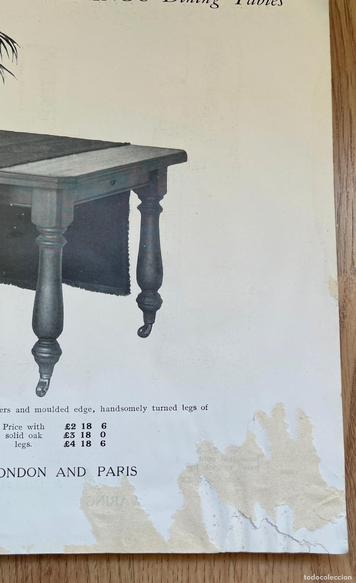 Libros antiguos: Cat&aacute;logo muebles WARINGS - 19?? - Foto 7