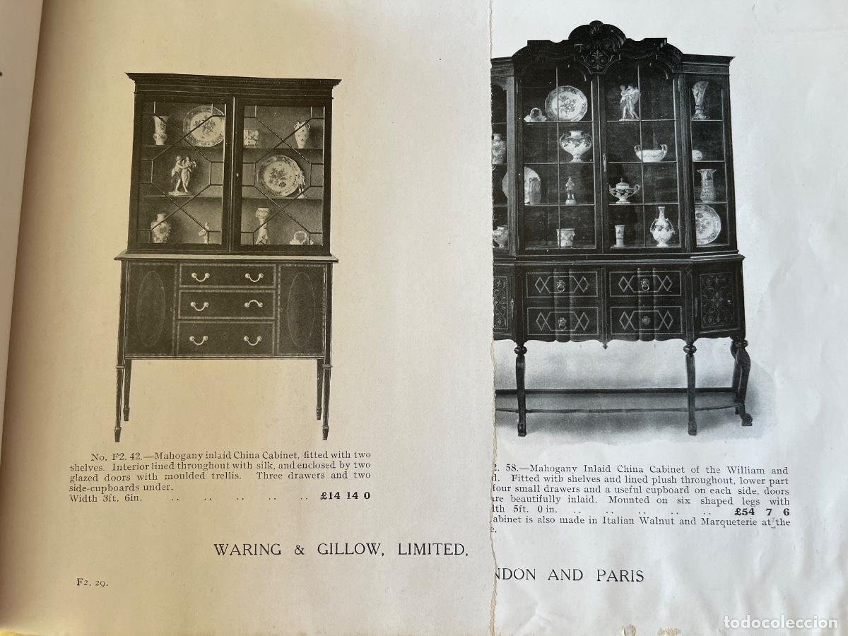 Libros antiguos: Cat&aacute;logo muebles WARINGS - 19?? - Foto 9