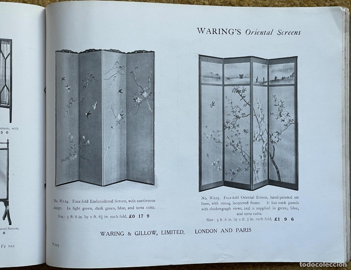 Libros antiguos: Cat&aacute;logo muebles WARINGS - 19?? - Foto 10