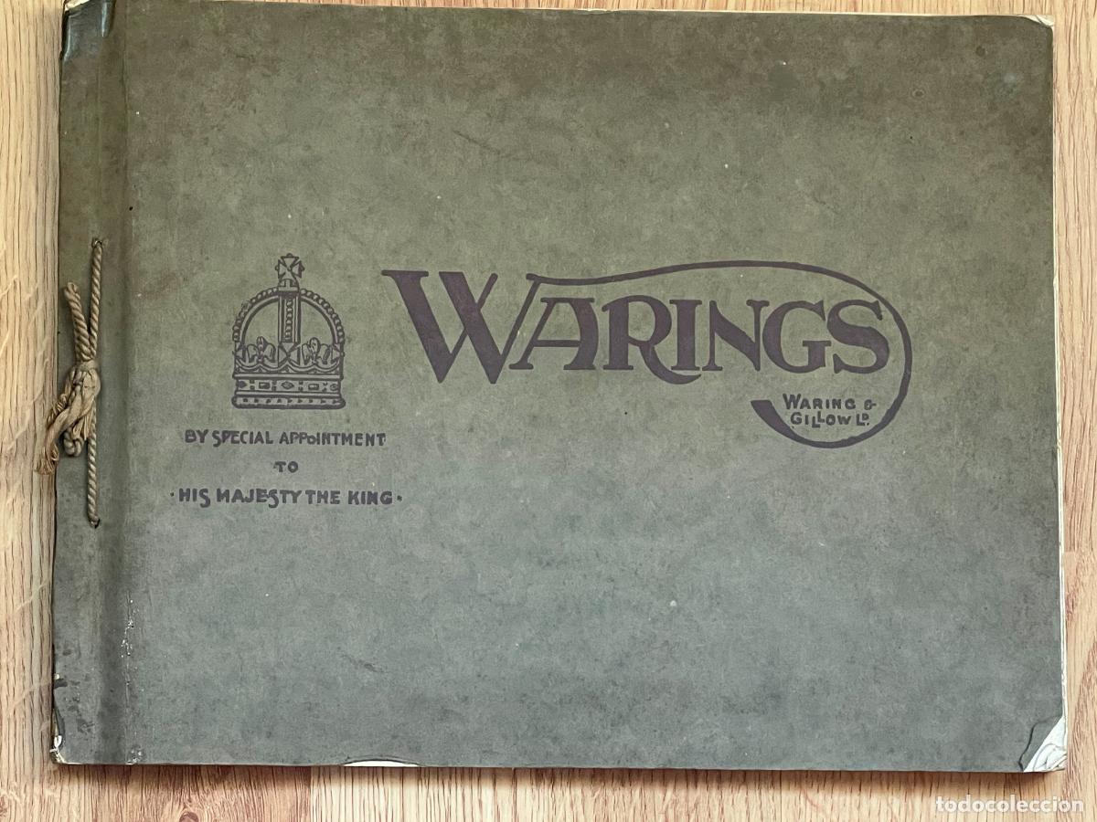 Libros antiguos: Cat&aacute;logo muebles WARINGS - 19?? - Foto 1