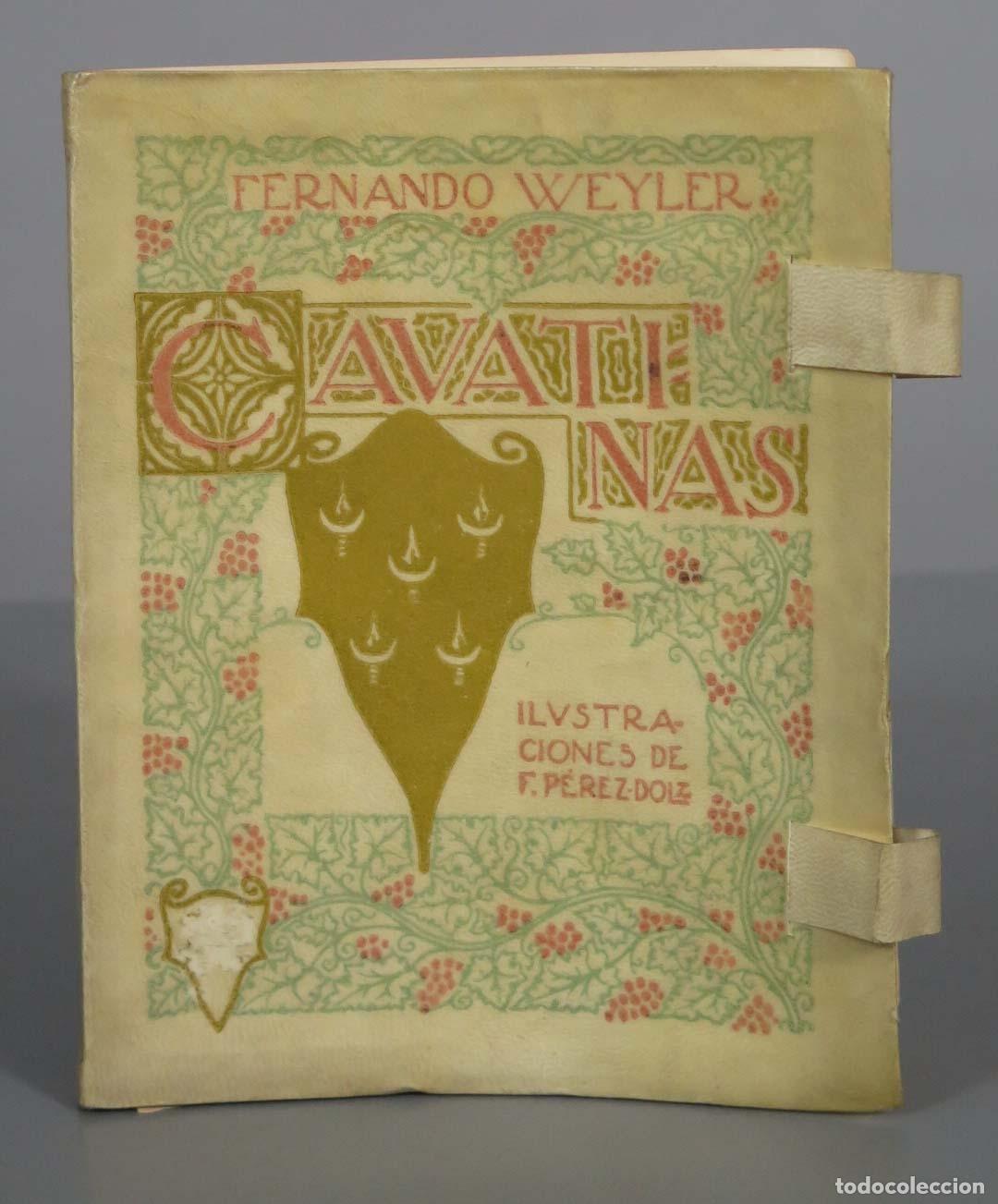 Libros antiguos: CAVATINAS Fernando Weyler - Foto 1