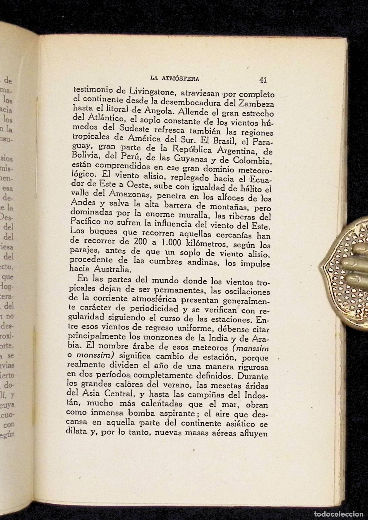 Libros antiguos: LA ATM&Oacute;SFERA. - RECL&Uacute;S, Eliseo. - Foto 3