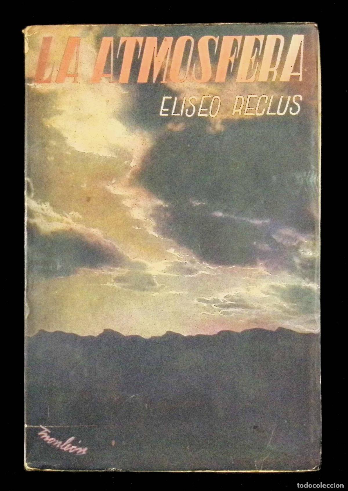 Libros antiguos: LA ATM&Oacute;SFERA. - RECL&Uacute;S, Eliseo. - Foto 1