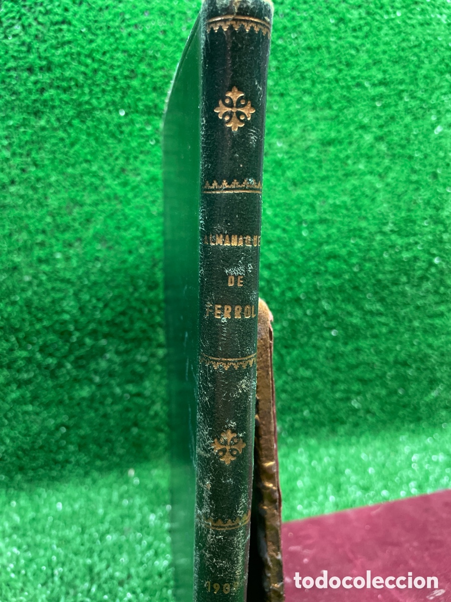 Libros antiguos: Almanaque de Ferrol 1909 - Leandro de Saralegui- B4 - Foto 2