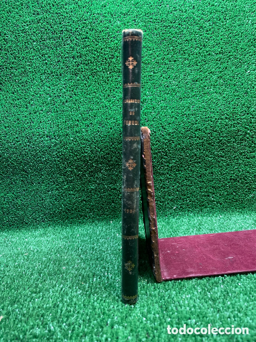 Libros antiguos: Almanaque de Ferrol 1909 - Leandro de Saralegui- B4 - Foto 3