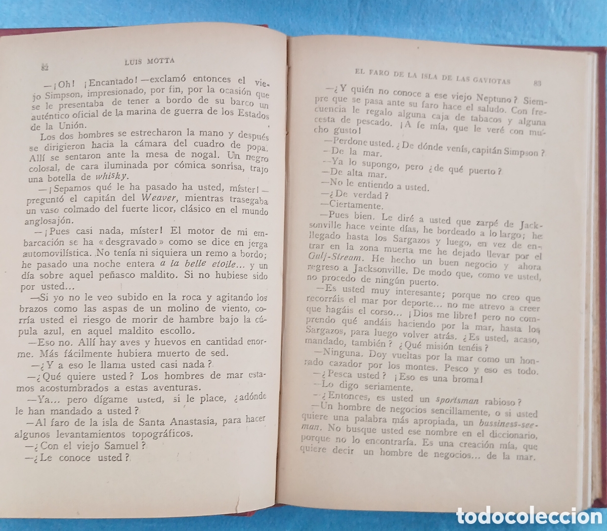 Libros antiguos: El faro de la isla de las gaviotas - Foto 4