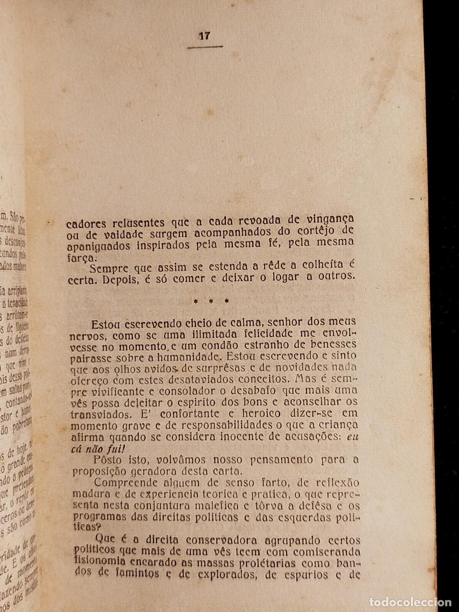 Libros antiguos: 1925. Cartas crueis. Jeronimo M.S. Paiva. - Foto 8