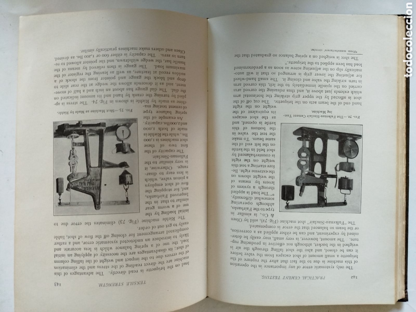 Libros antiguos: PRACTICAL CEMENT TESTING. W. PURVES TAYLOR. NEW YORK 1908. - Foto 3