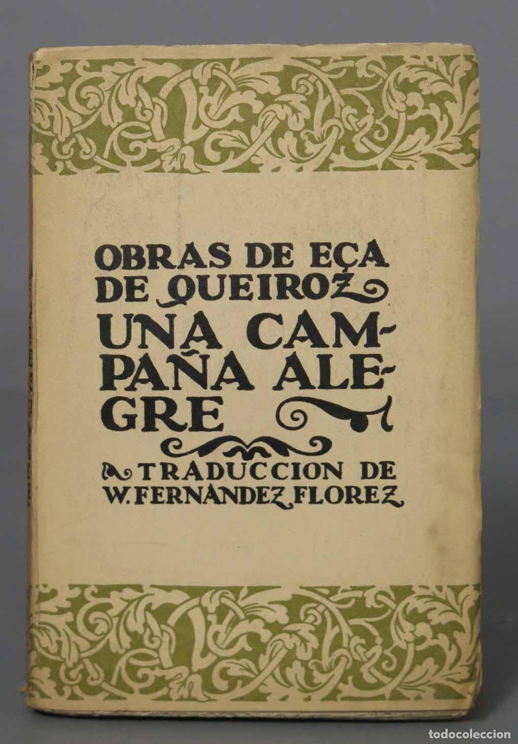 Libros antiguos: Obras de E&ccedil;a de Queiroz. Una campa&ntilde;a alegre - Foto 1