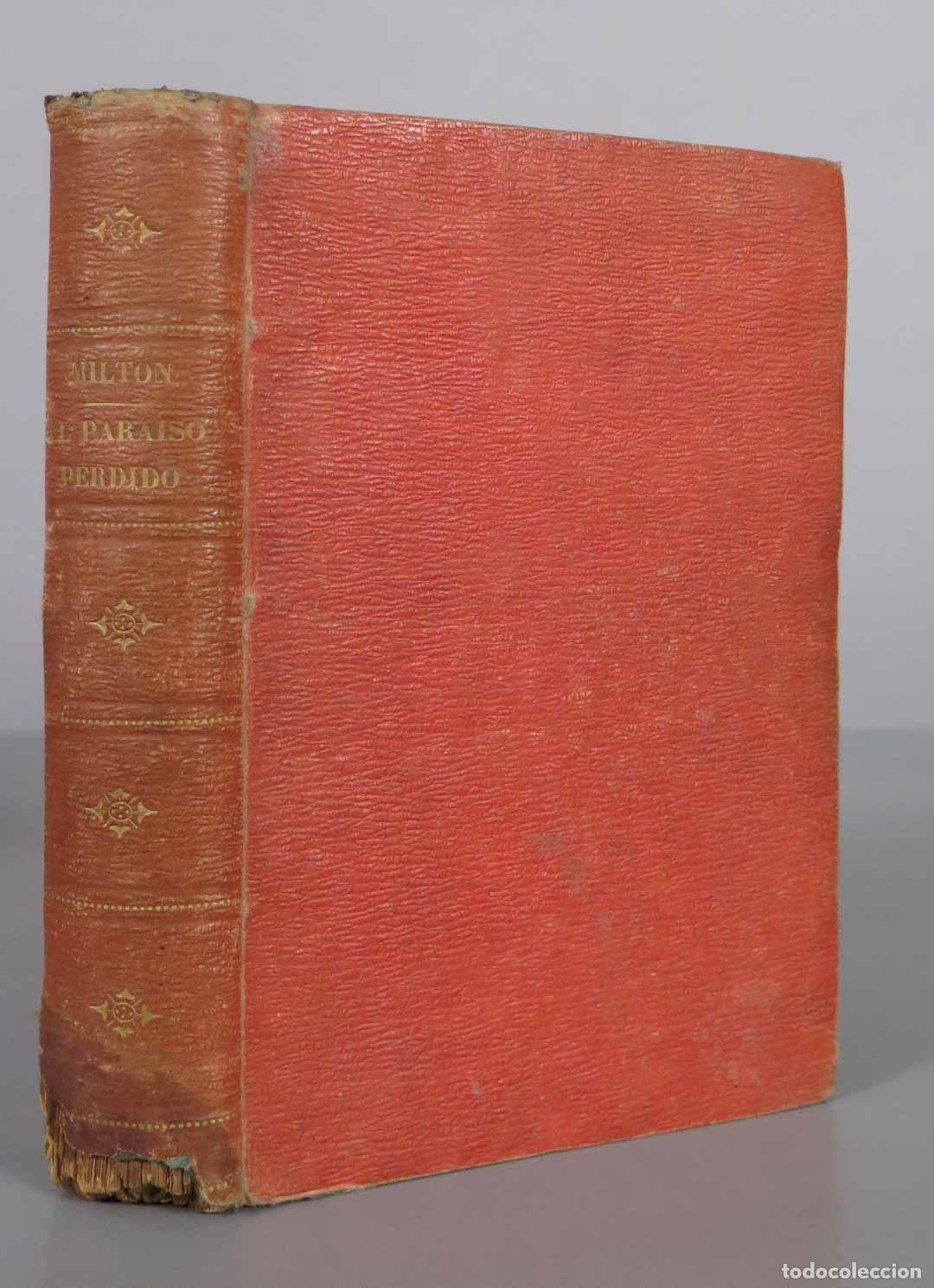 Libros antiguos: EL PARAISO PERDIDO MILTON, John 1873 - Foto 1