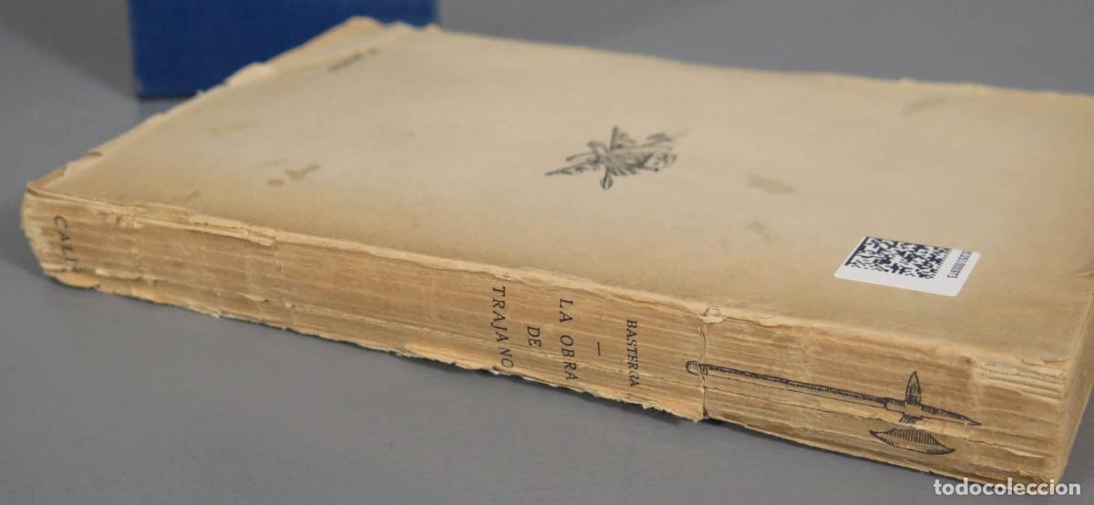 Libros antiguos: La obra de Trajano. BASTERRA, Ram&oacute;n de: 1921 - Foto 2