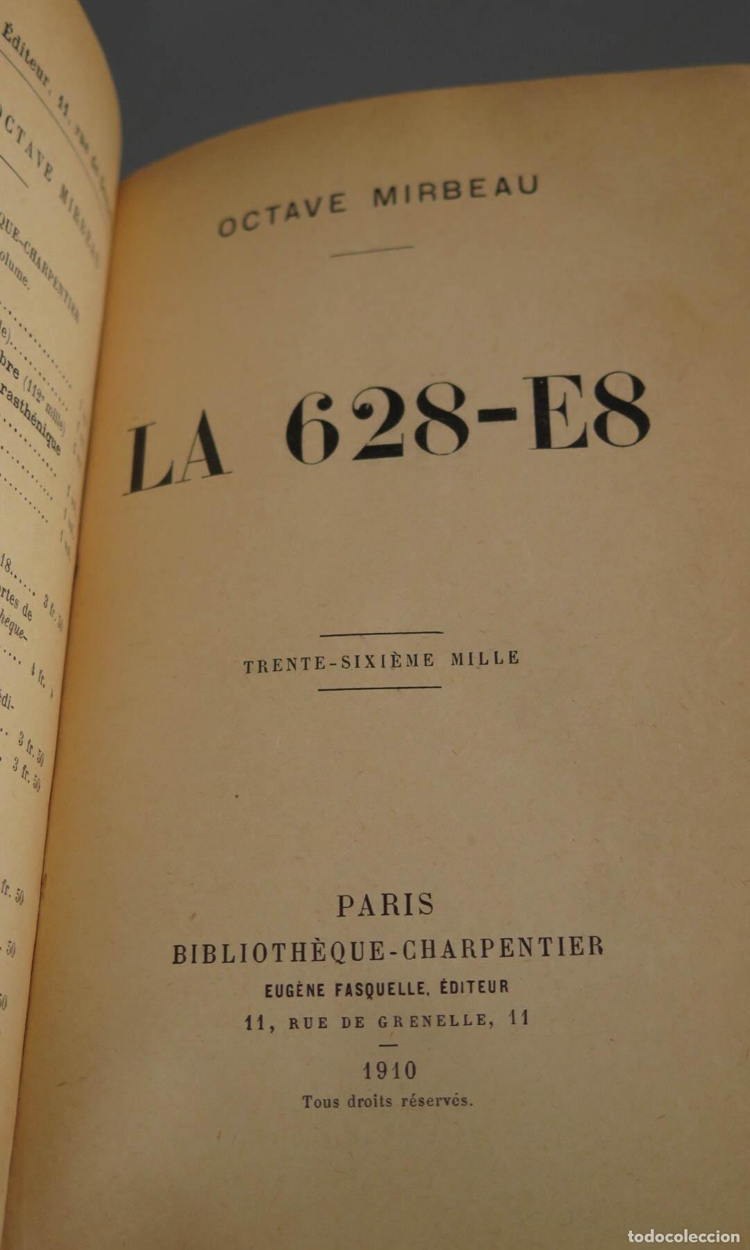 Libros antiguos: LA 628-E8 - BIBLIOTHEQUE CHARPENTIER. MIRBEAU OCTAVE. 1910 - Foto 2