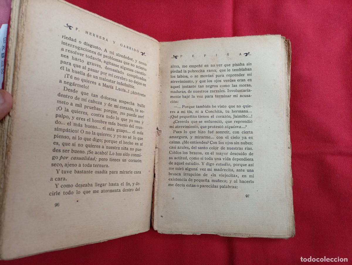 Libros antiguos: FRANCISCA HERRERA - PEPI&Ntilde;A - 1922 - Foto 3
