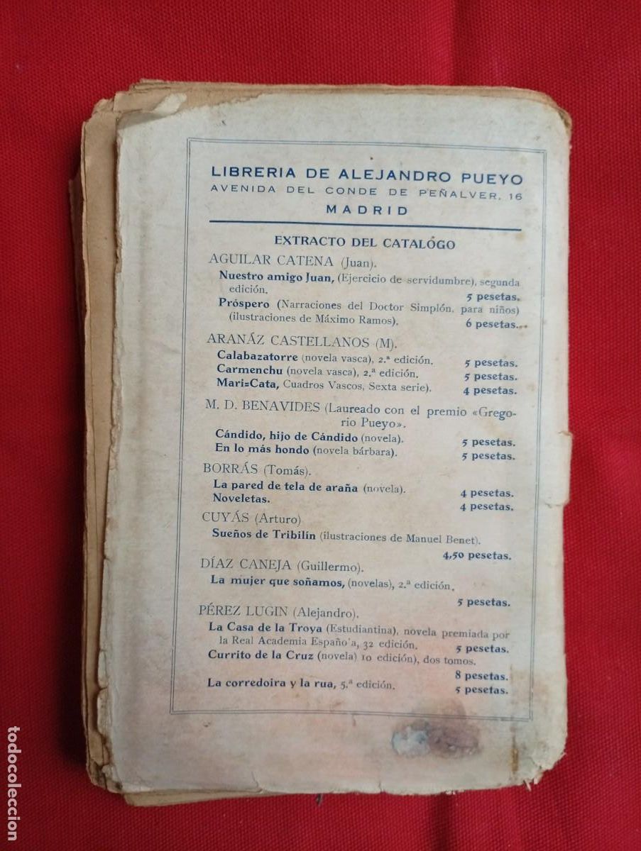 Libros antiguos: FRANCISCA HERRERA - PEPI&Ntilde;A - 1922 - Foto 4