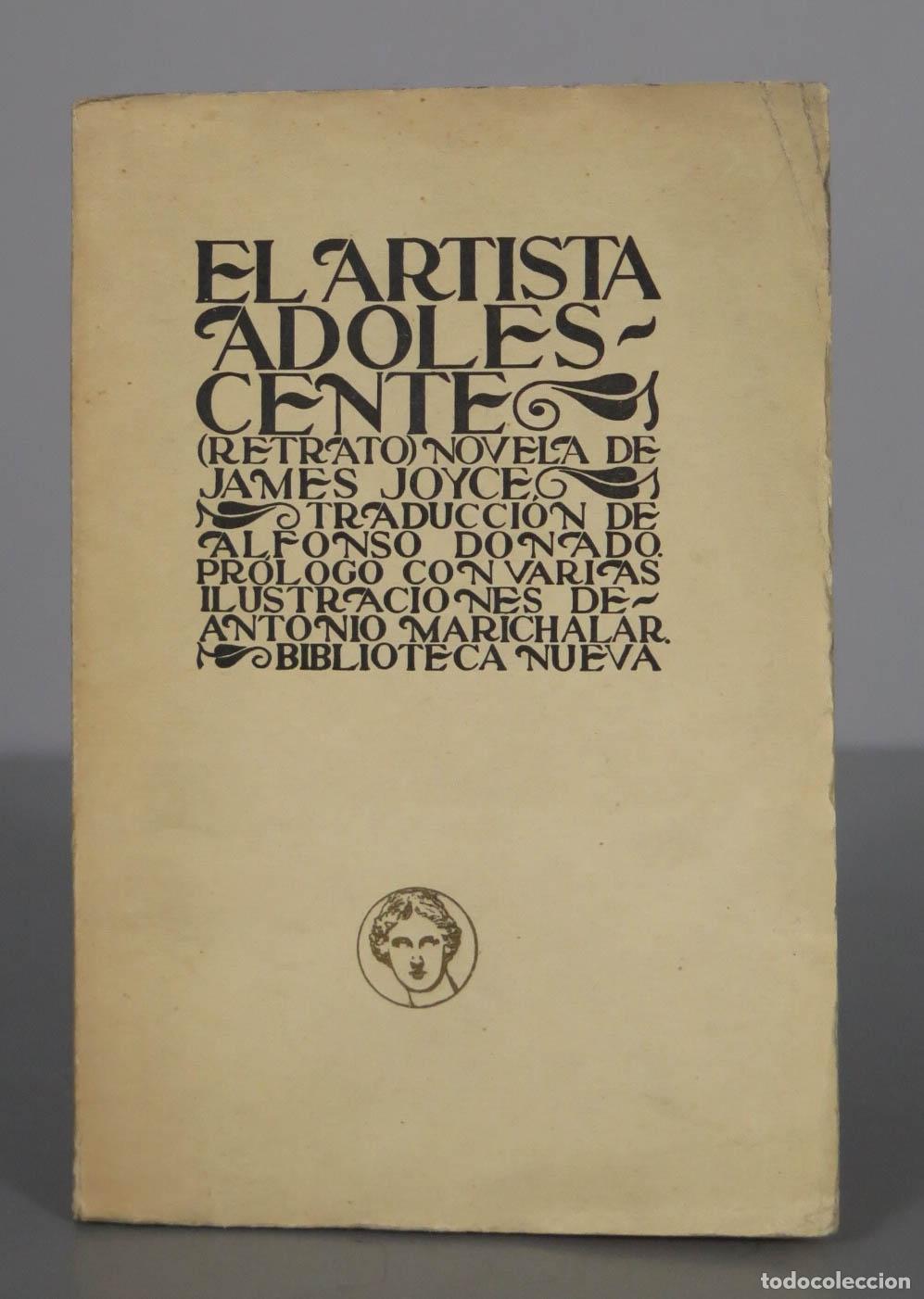 Libros antiguos: EL ARTISTA ADOLESCENTE JOYCE. 1926 - Foto 1