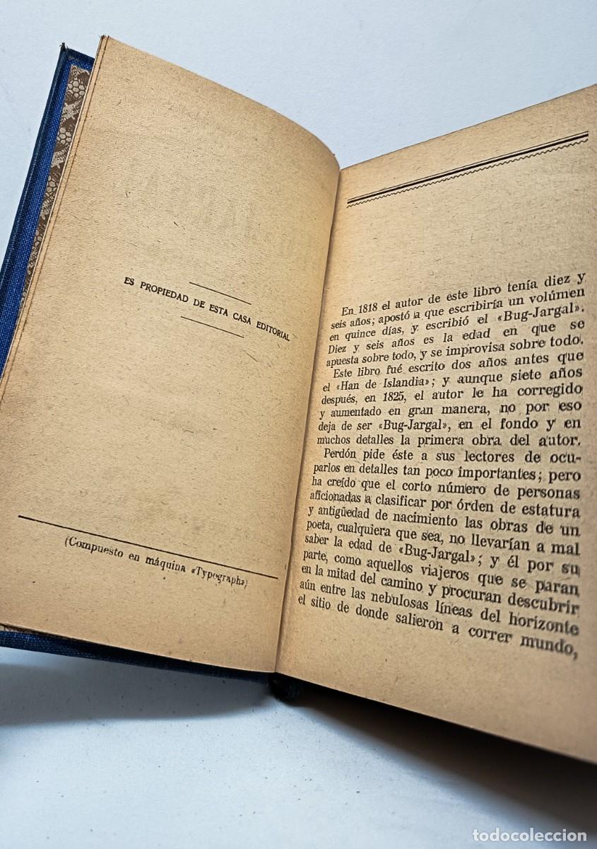 Libros antiguos: Hugo, V. BUG=JARGAL. Maucci - Foto 3