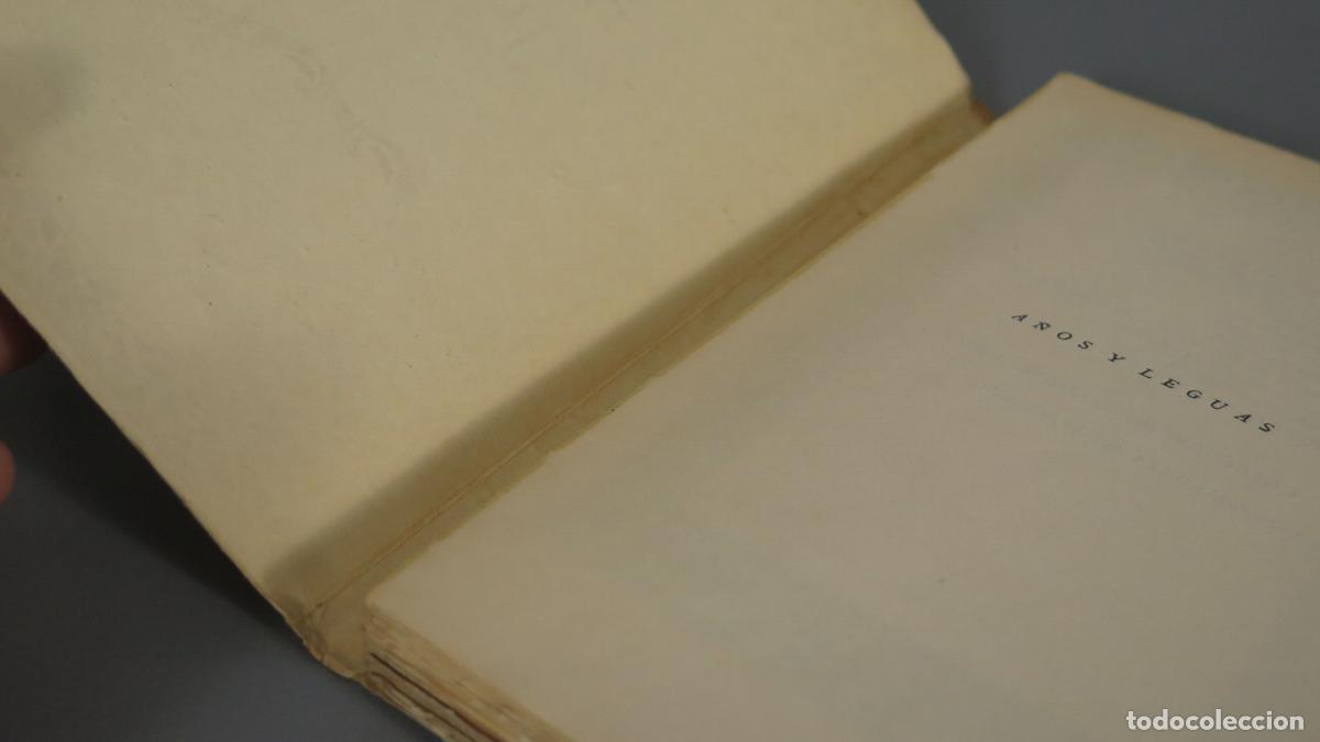 Libros antiguos: A&ntilde;os y leguas Mir&oacute;, Gabriel. 1928 - Foto 2