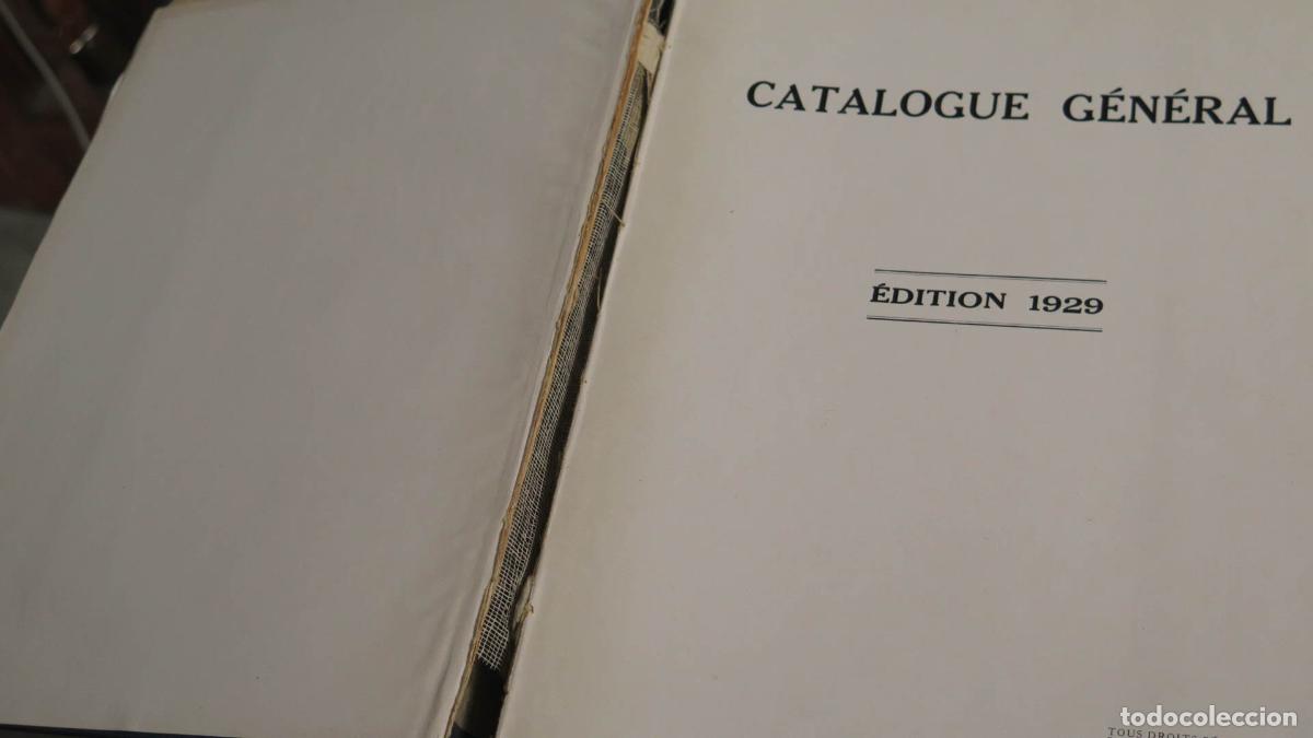 Libros antiguos: Catalogue g&eacute;n&eacute;ral. 1929 - Foto 2