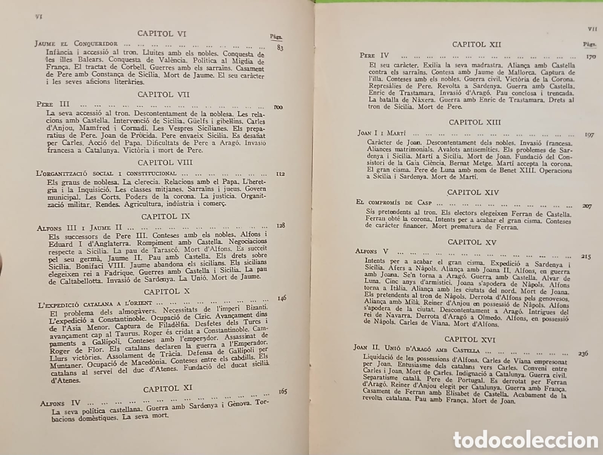 Libros antiguos: Hist&ograve;ria de Catalunya i Arag&oacute; - Foto 2