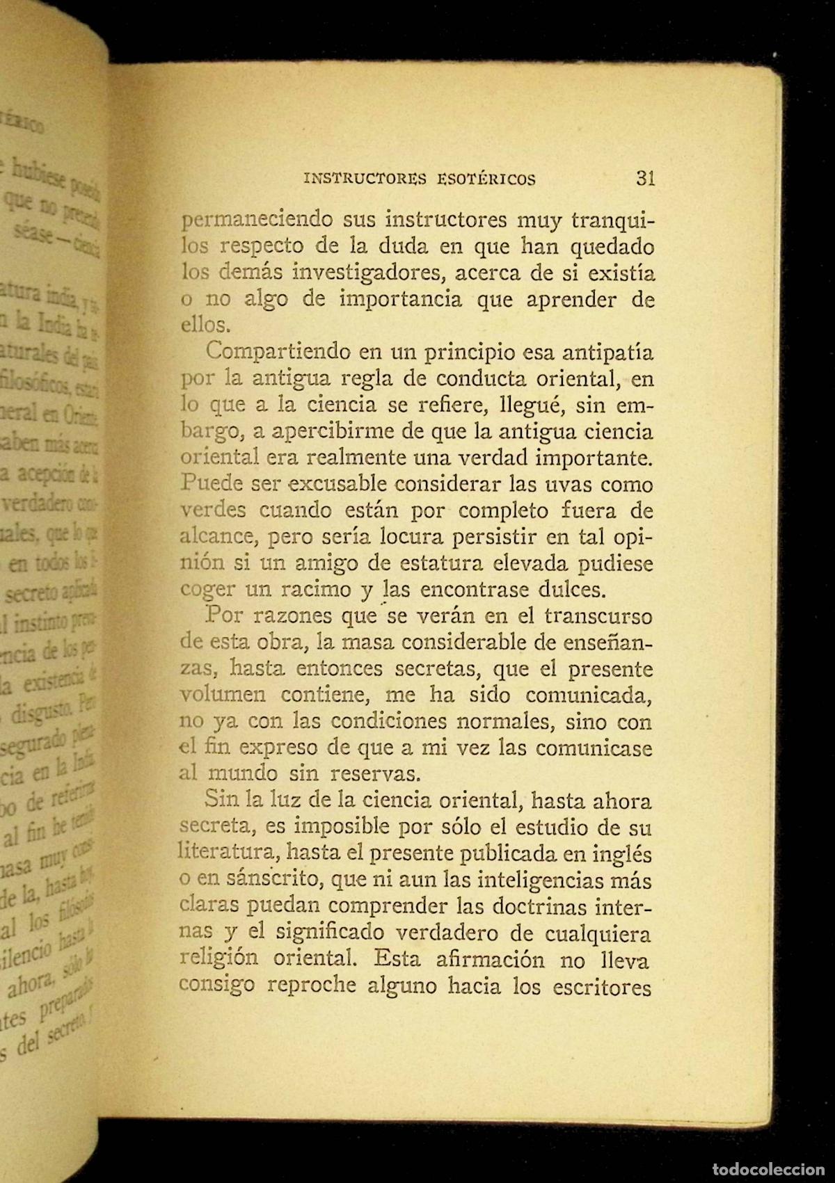 Libros antiguos: EL BUDDHISMO ESOT&Eacute;RICO. - SINNET, A. P. - Foto 3
