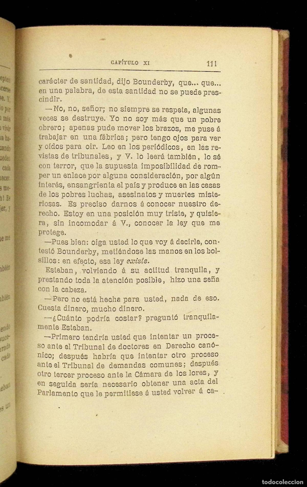 Libros antiguos: LOS TIEMPOS DIF&Iacute;CILES. - DICKENS, Carlos. - Foto 2