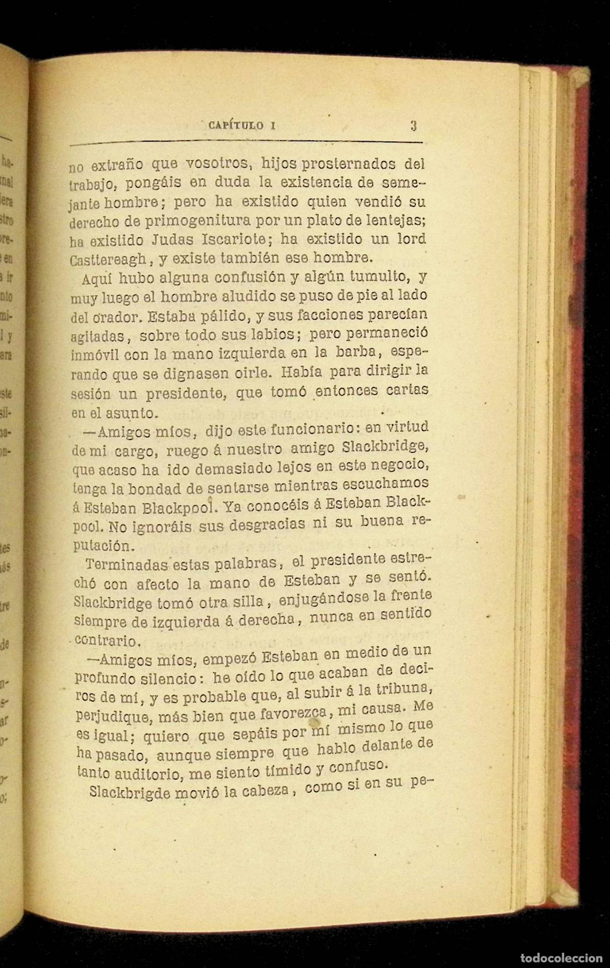 Libros antiguos: LOS TIEMPOS DIF&Iacute;CILES. - DICKENS, Carlos. - Foto 3