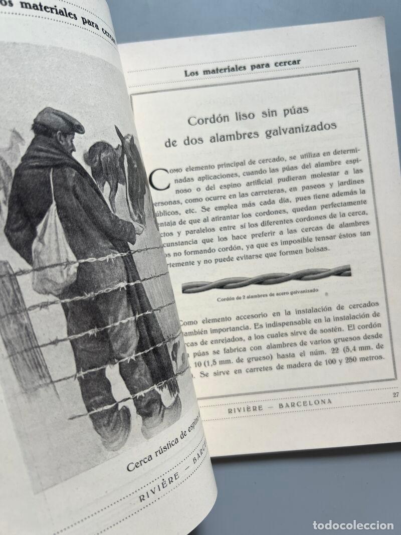 Libros antiguos: La teor&iacute;a y la pr&aacute;ctica del cercado, Rivi&egrave;re y C.&ordf; - ca. 1920 - Foto 4