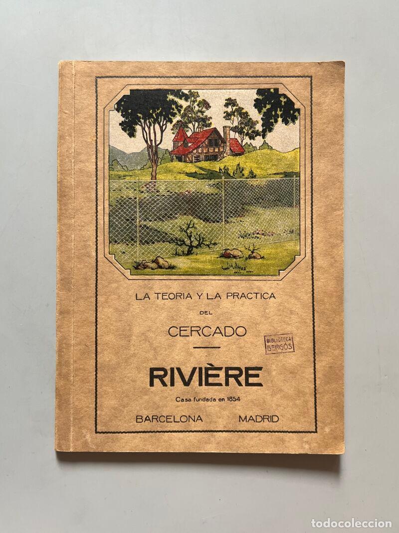 Libros antiguos: La teor&iacute;a y la pr&aacute;ctica del cercado, Rivi&egrave;re y C.&ordf; - ca. 1920 - Foto 1
