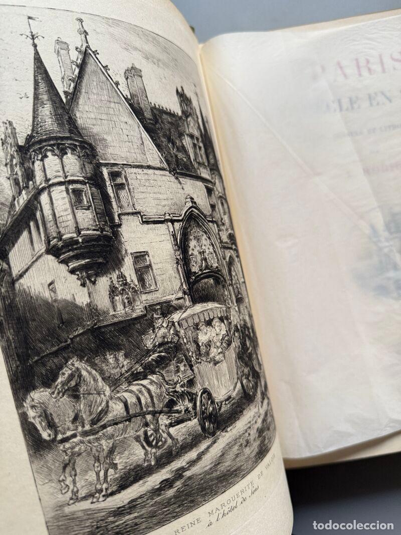 Libros antiguos: Paris de si&egrave;cle en si&egrave;cle, A. Robida - a la Libraire Illustr&eacute;e, ca. 1895 - Foto 5