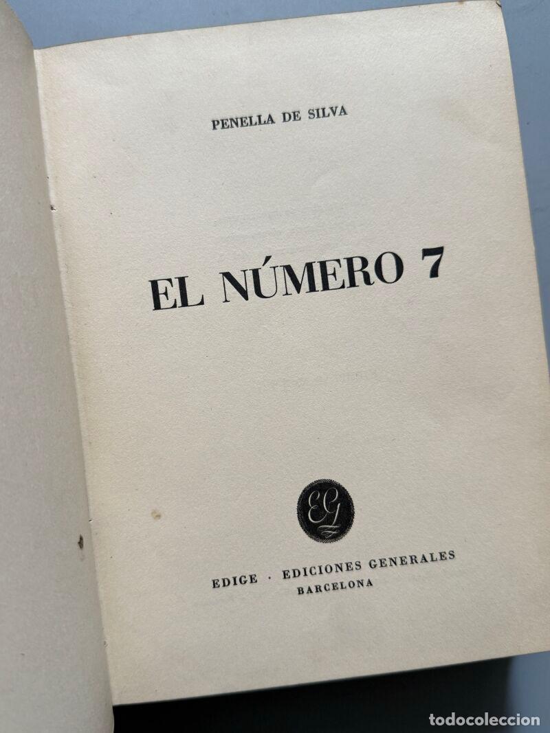 Libros antiguos: El n&uacute;mero 7, Penella de Silva - Edige Ediciones Generales, ca. 1945 - Foto 2