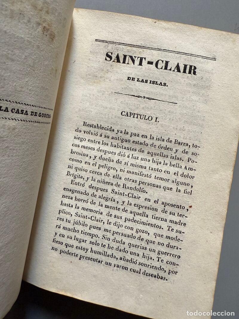 Libros antiguos: Saint-Clair de las Islas - Imprenta de Tomas Gorchs, 1838 - Foto 13