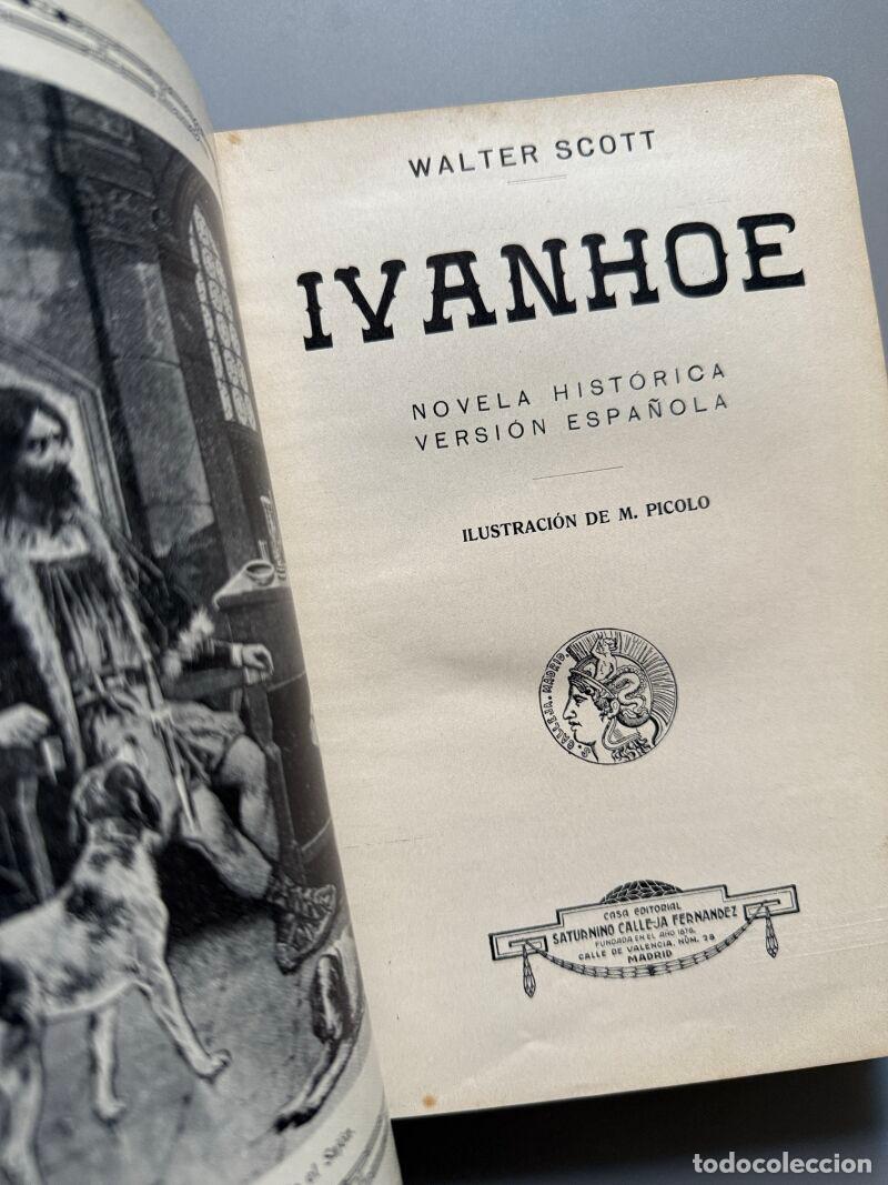 Libros antiguos: Ivanhoe Novela hist&oacute;rica - Foto 2